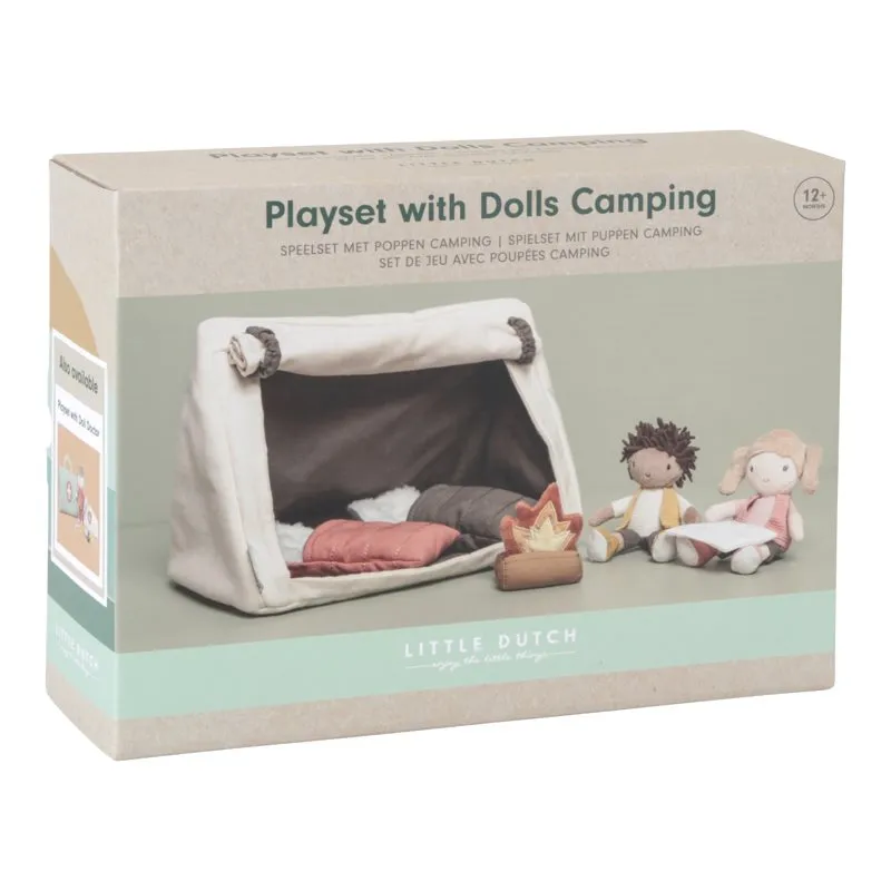 Little Dutch Jake & Anna Doll Camping Playset