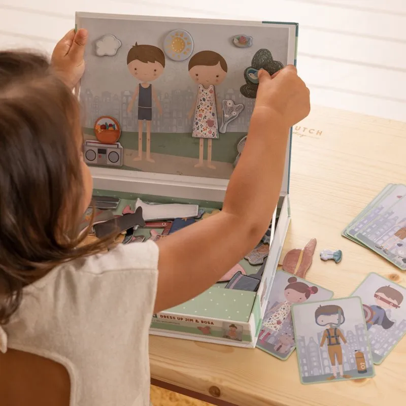 Little Dutch Magnetic Playboard - Jim & Rosa