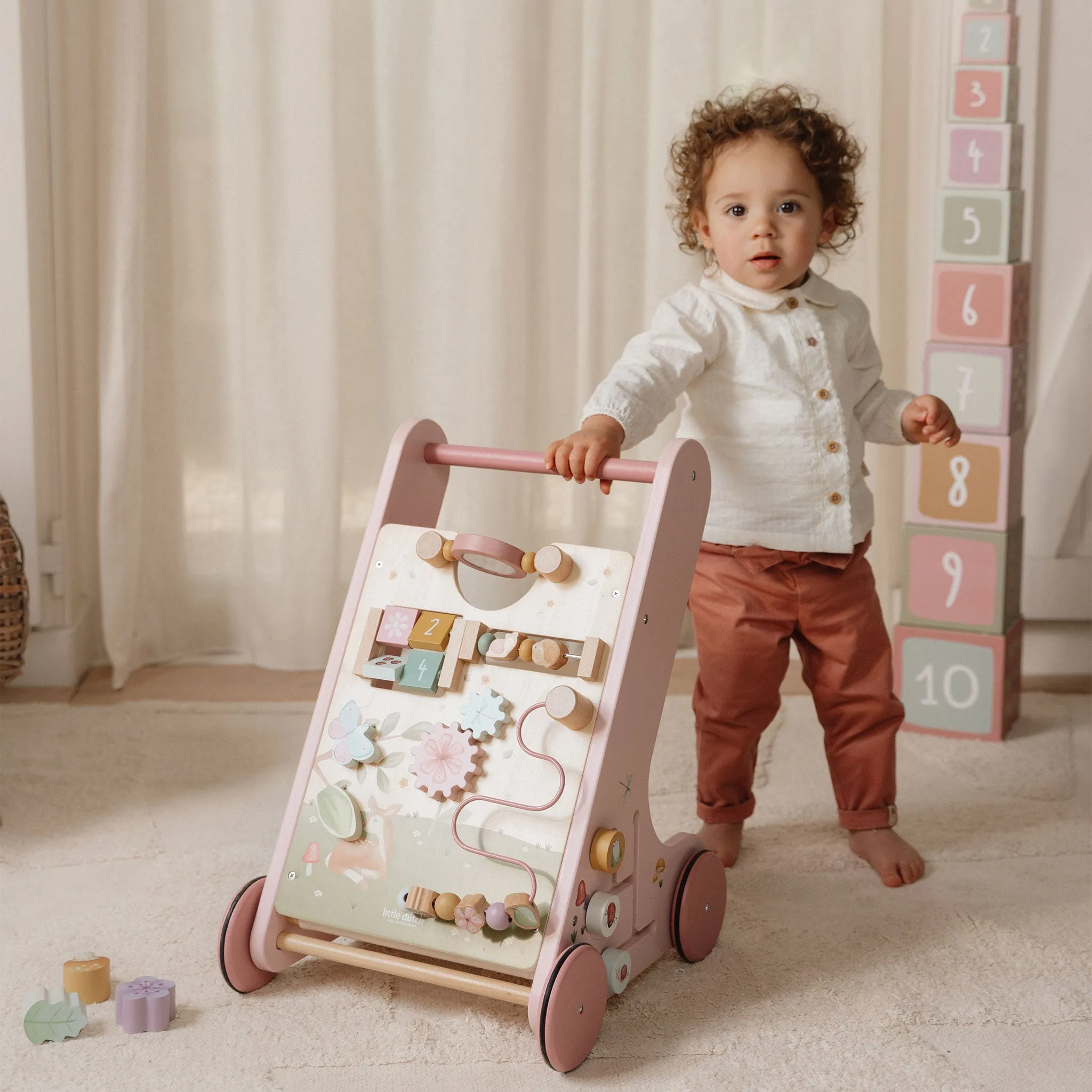 Little Dutch Multi-activity Baby Walker - Fairy Garden