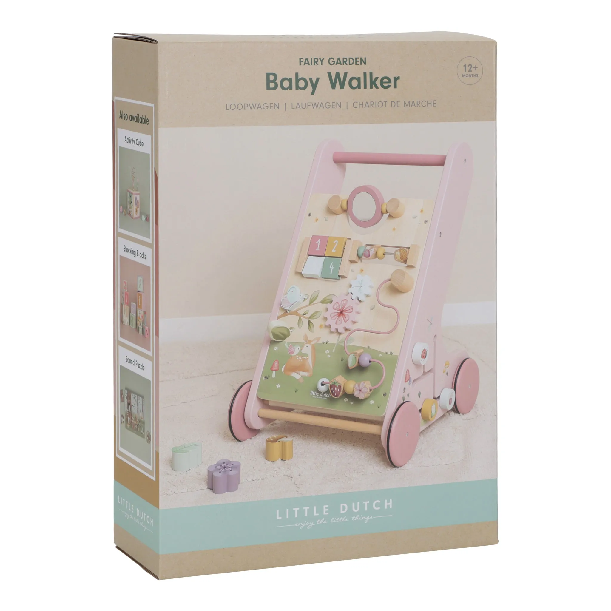 Little Dutch Multi-activity Baby Walker - Fairy Garden