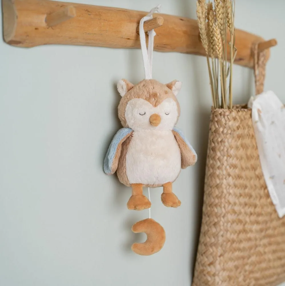 Little Dutch Owl Musical Pull Toy - Forest Friends