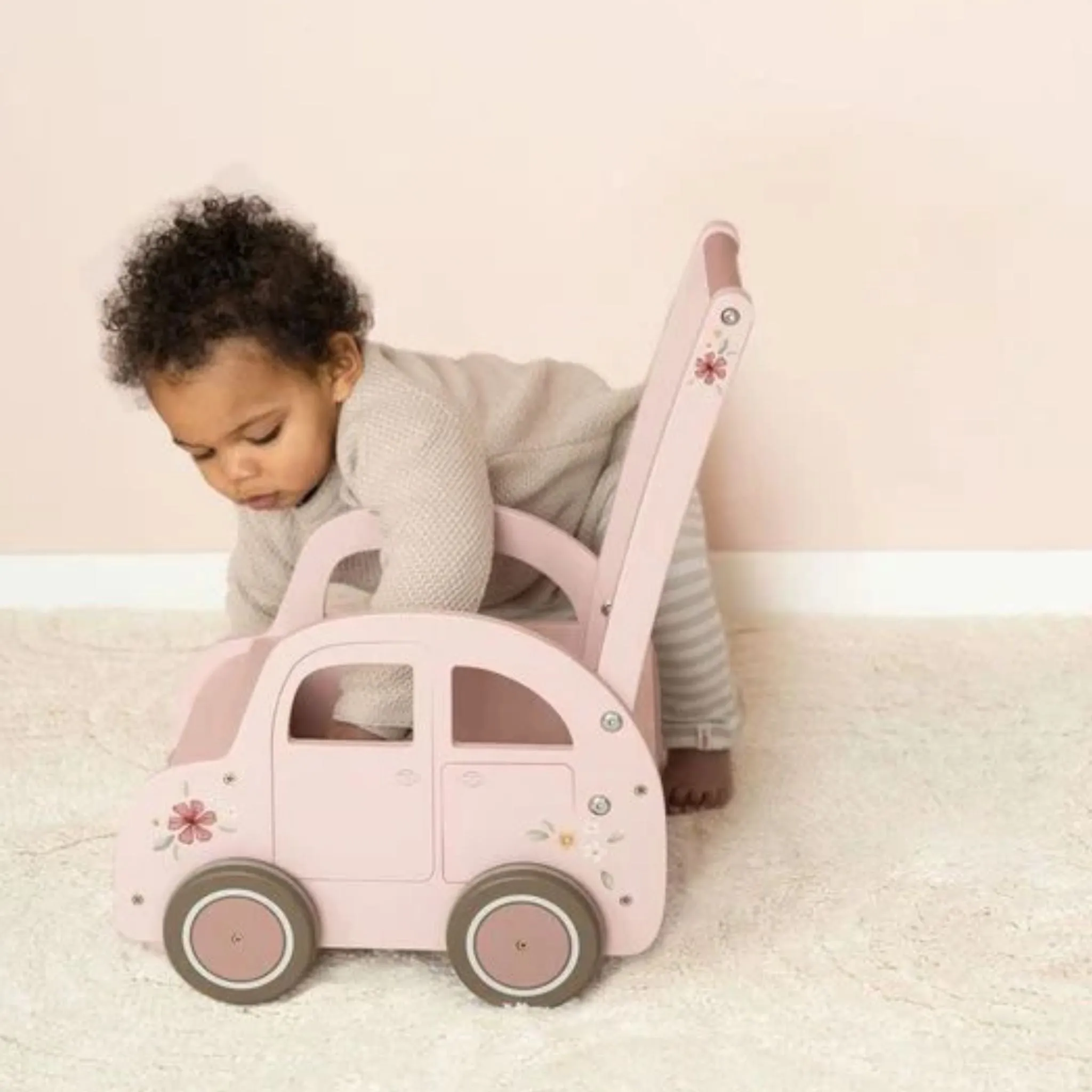 Little Dutch Pink Walker Wagon