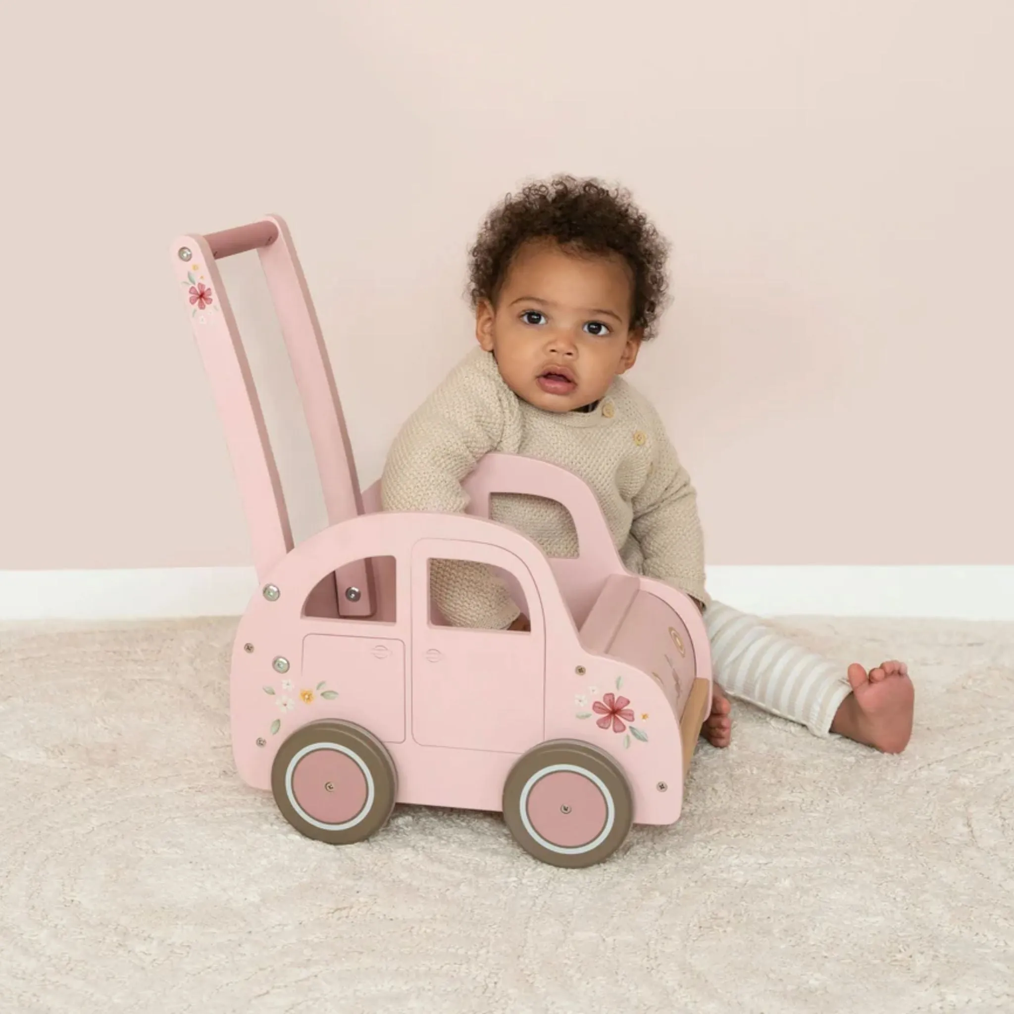 Little Dutch Pink Walker Wagon