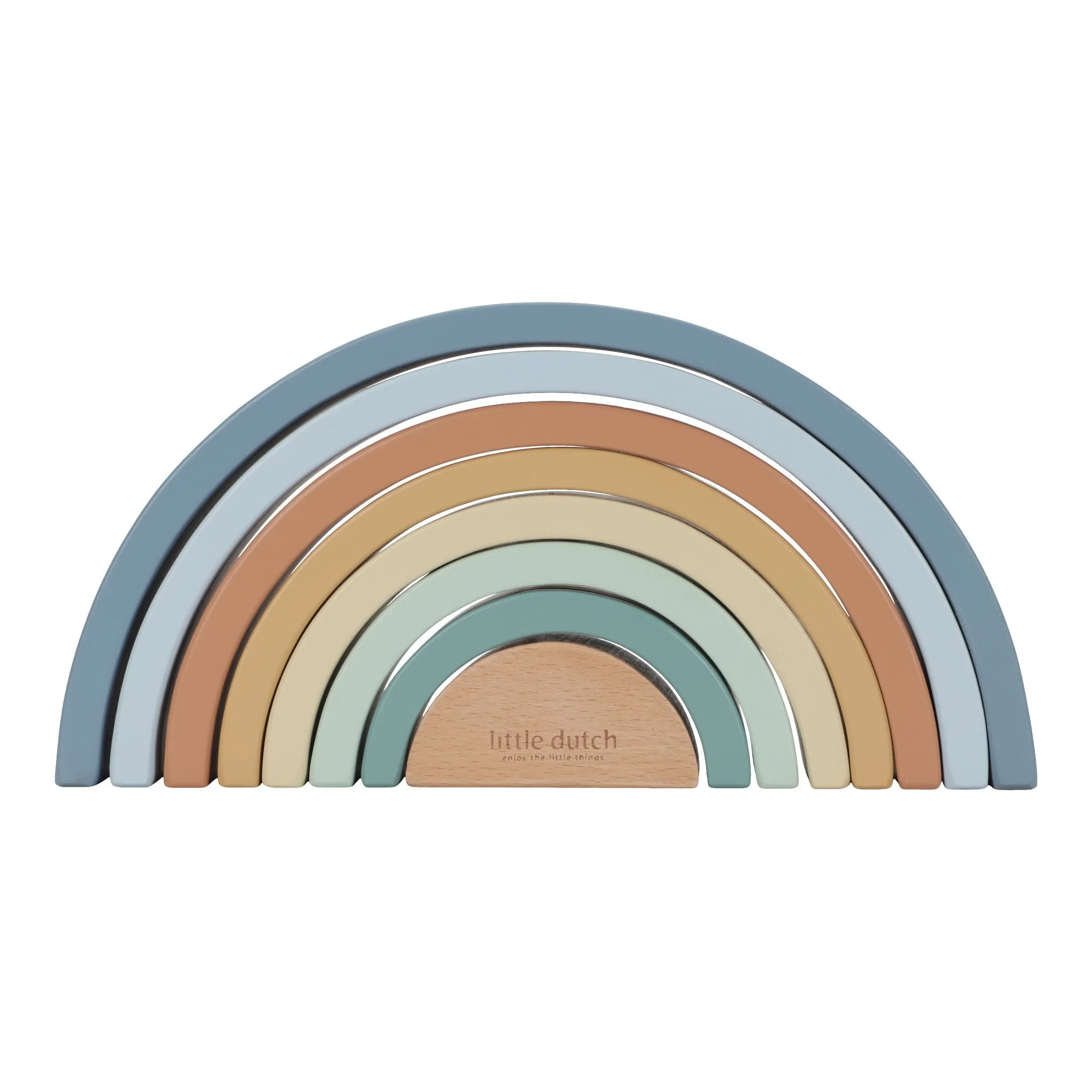 Little Dutch Rainbow Stacker - Forest Friends