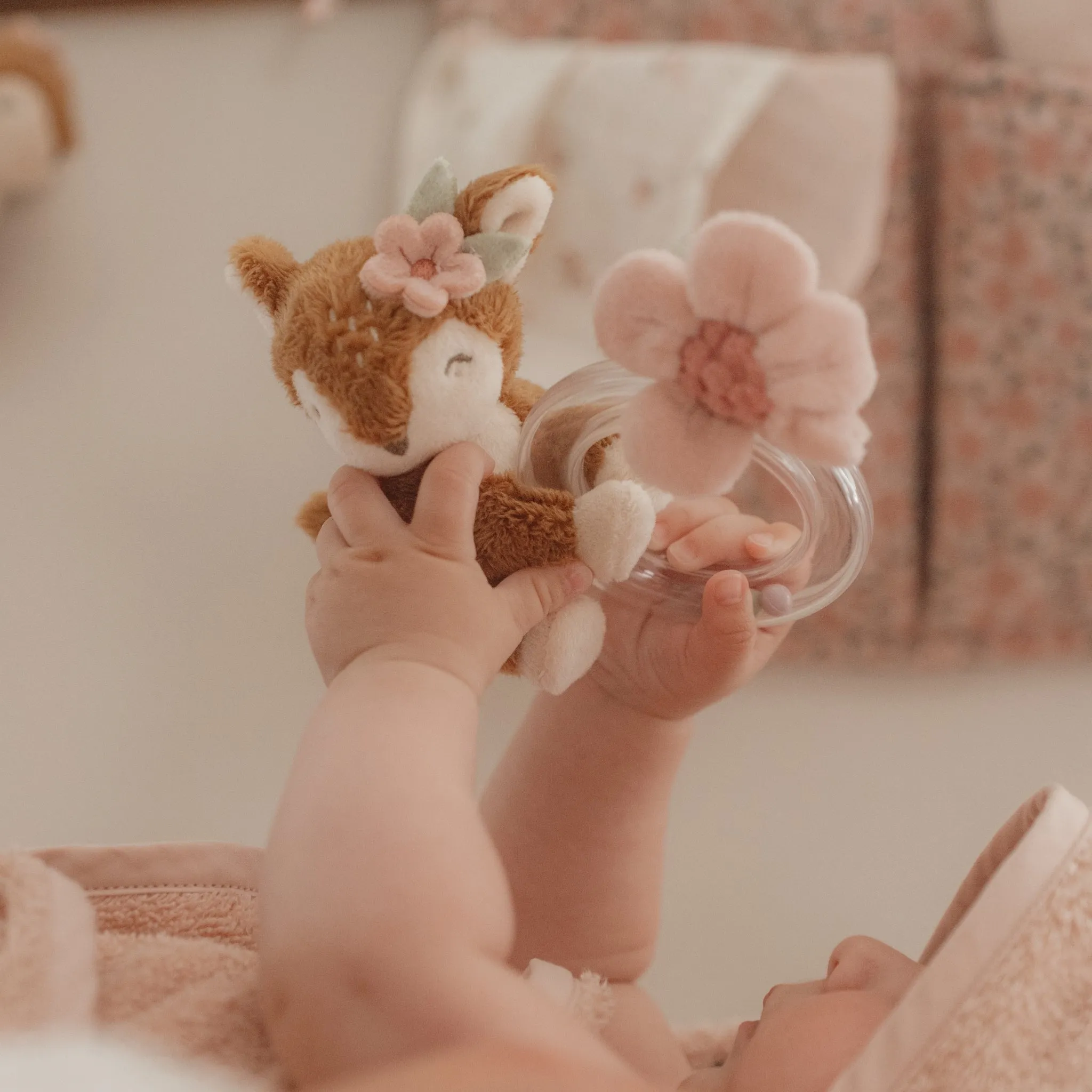 Little Dutch Ring Rattle Deer - Fairy Garden