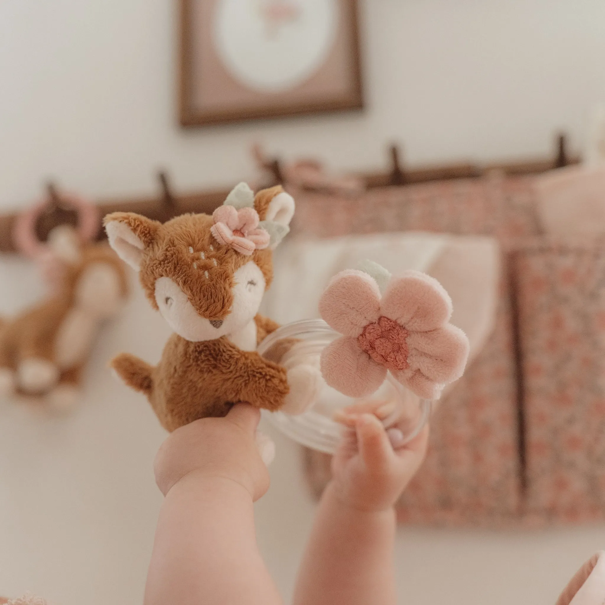 Little Dutch Ring Rattle Deer - Fairy Garden