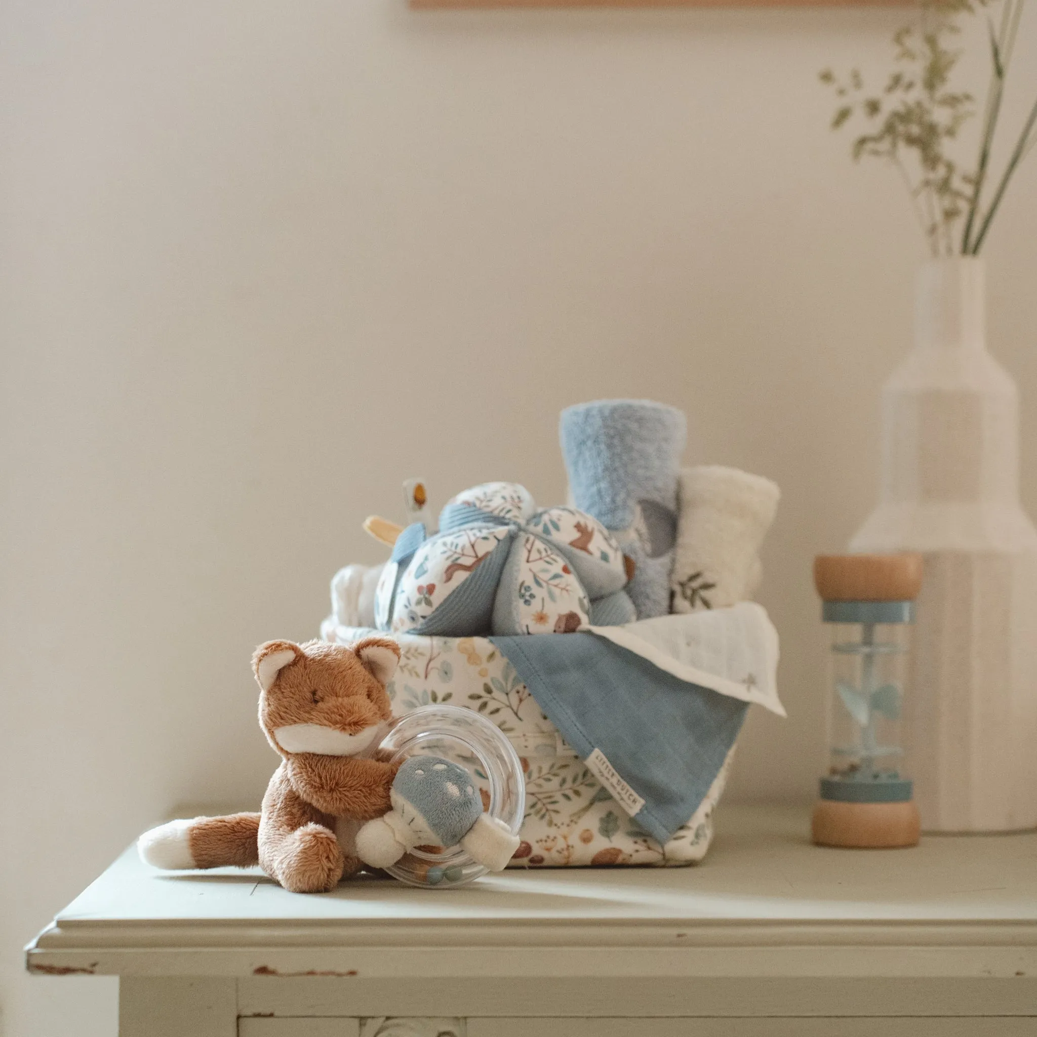 Little Dutch Ring Rattle Fox - Forest Friends