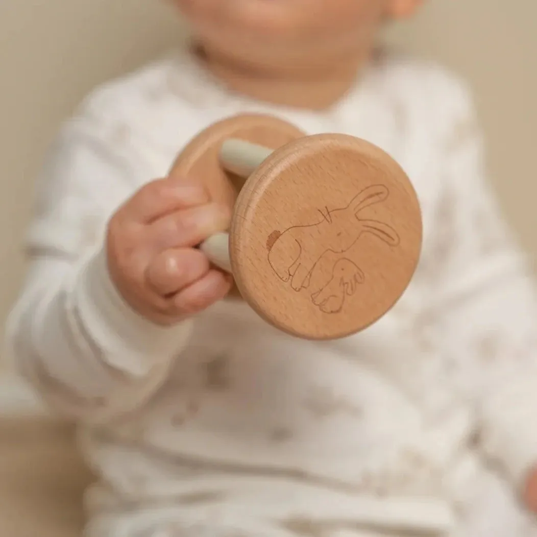 Little Dutch Roller Rattle - Baby Bunny