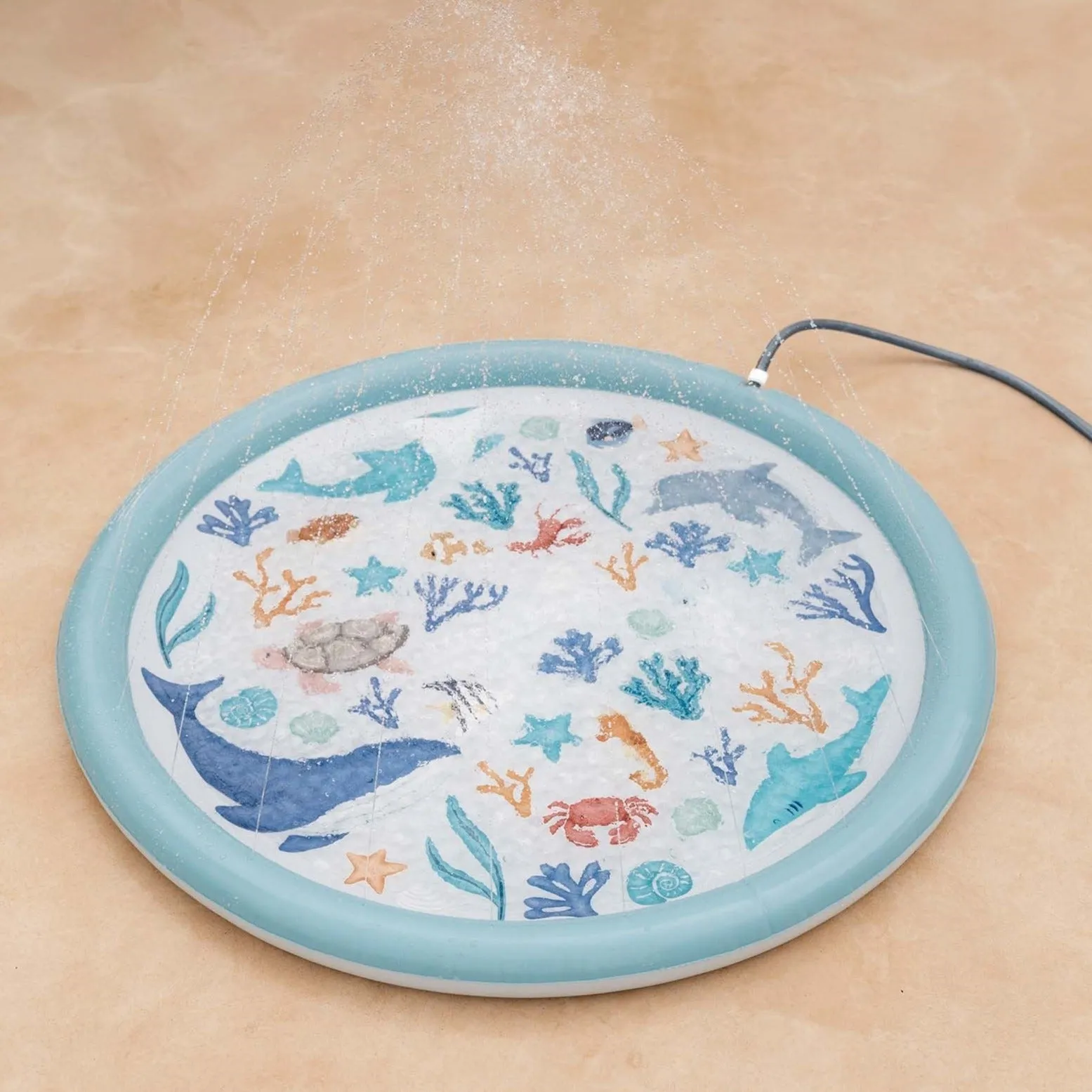 Little Dutch Sprinkler Mat - Ocean Dreams Blue