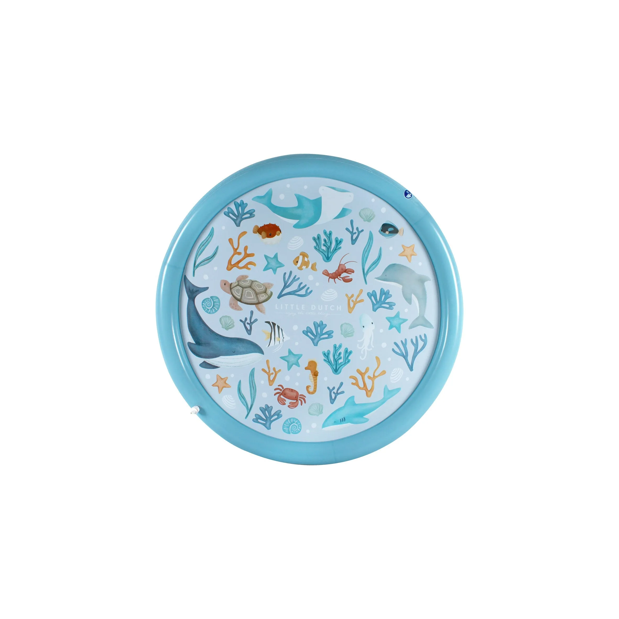 Little Dutch Sprinkler Mat - Ocean Dreams Blue