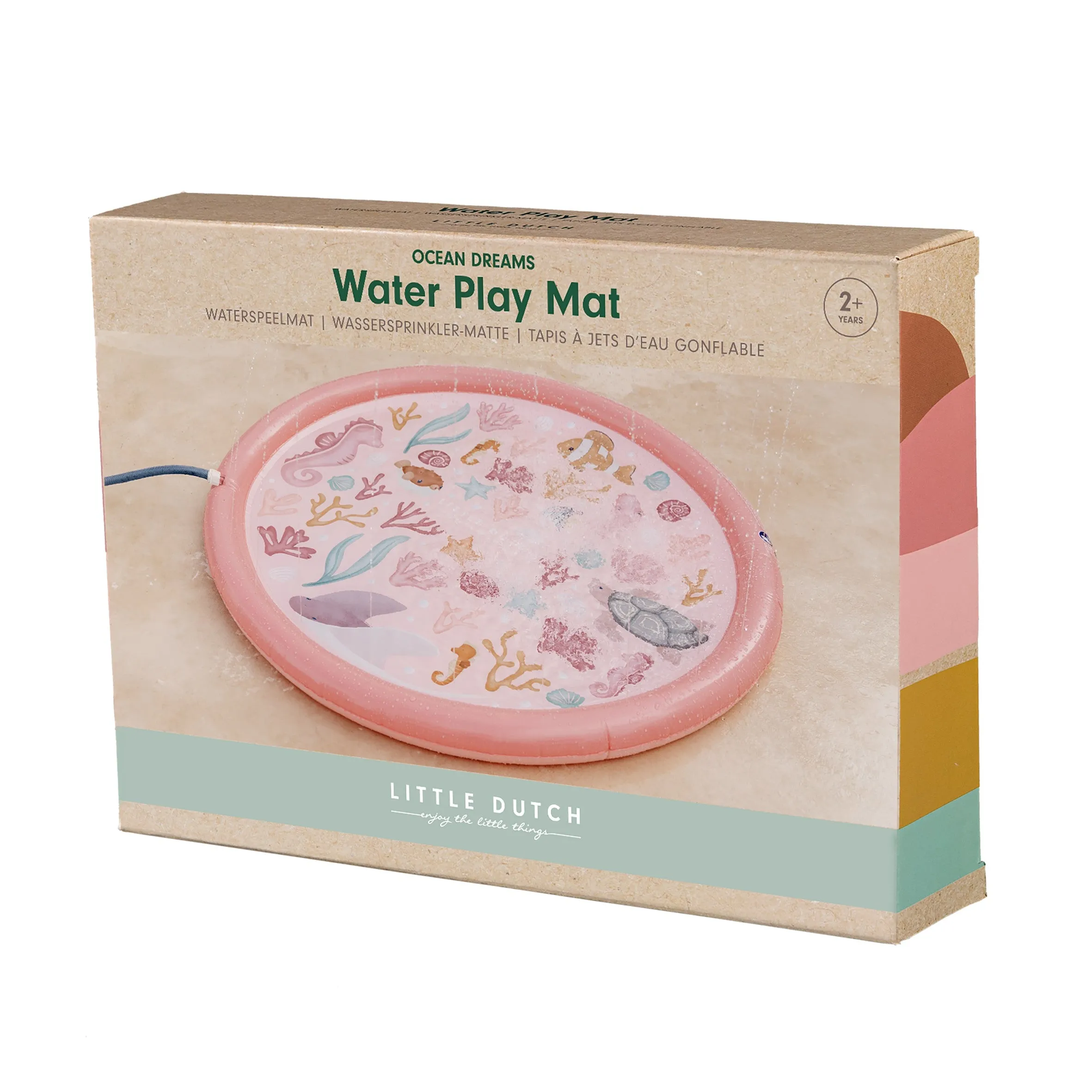 Little Dutch Sprinkler Mat - Ocean Dreams Pink
