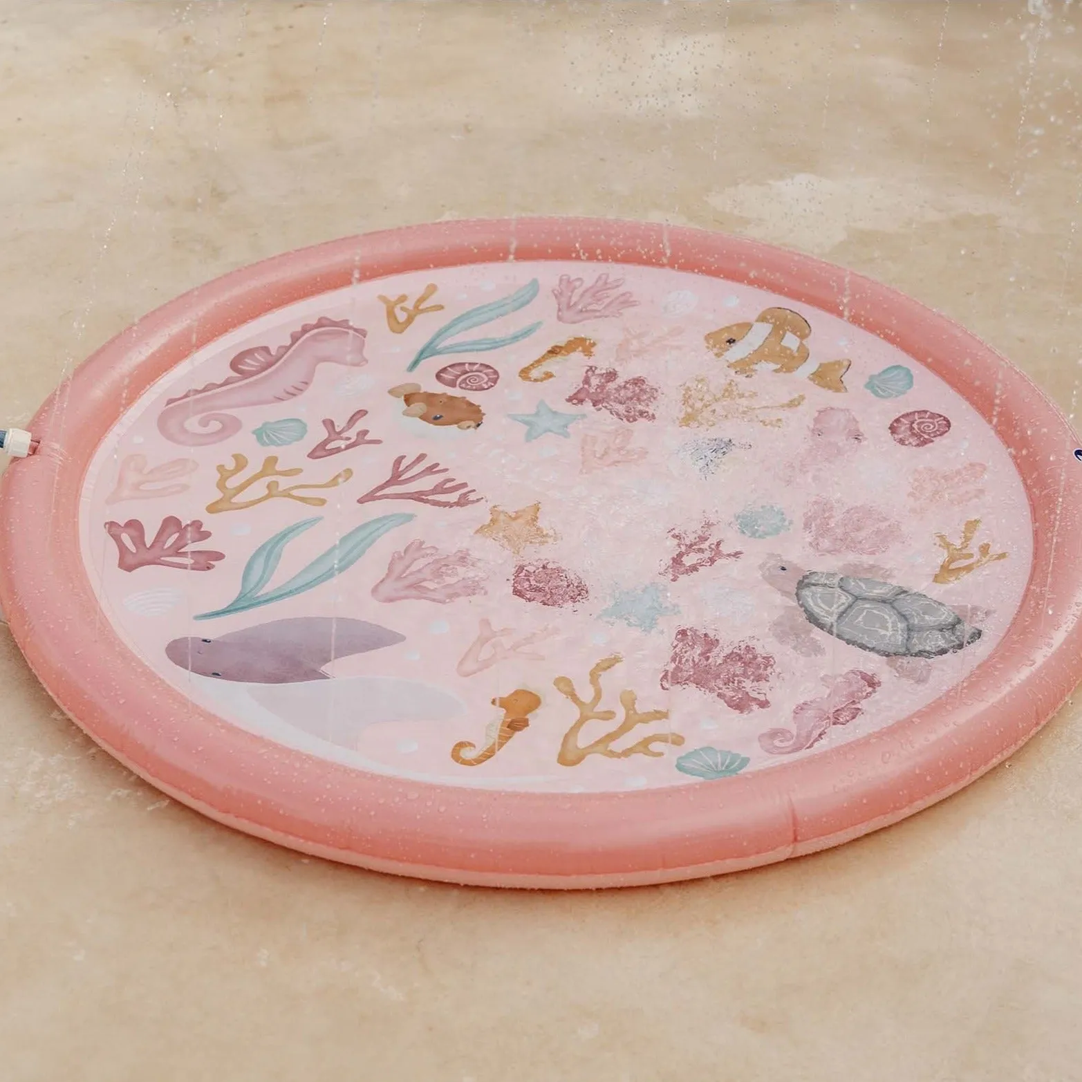 Little Dutch Sprinkler Mat - Ocean Dreams Pink