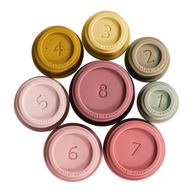 Little Dutch Stacking Cups - Pink