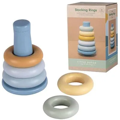 Little Dutch Stacking Rings - Blue