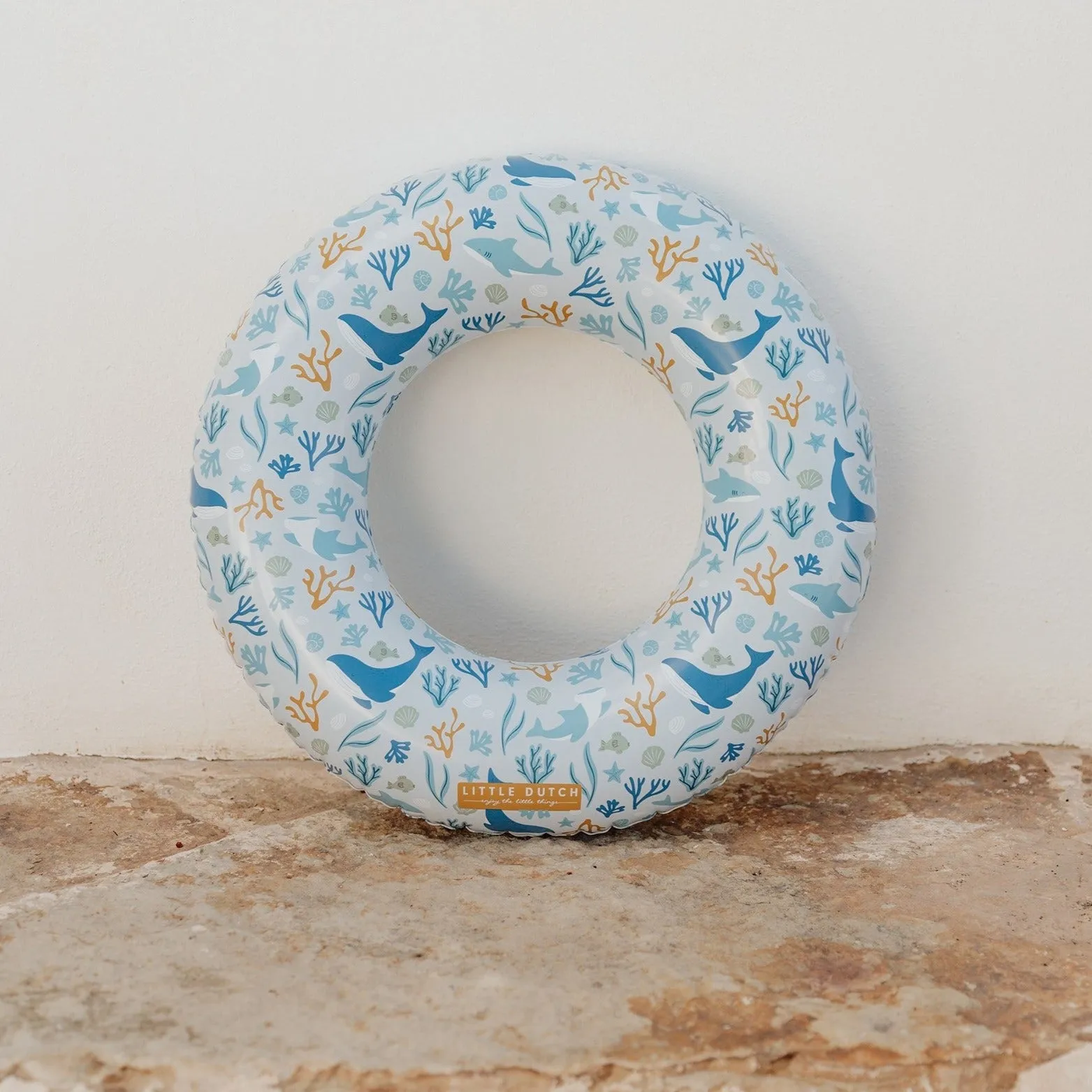 Little Dutch Swim Ring - Ocean Dreams Blue