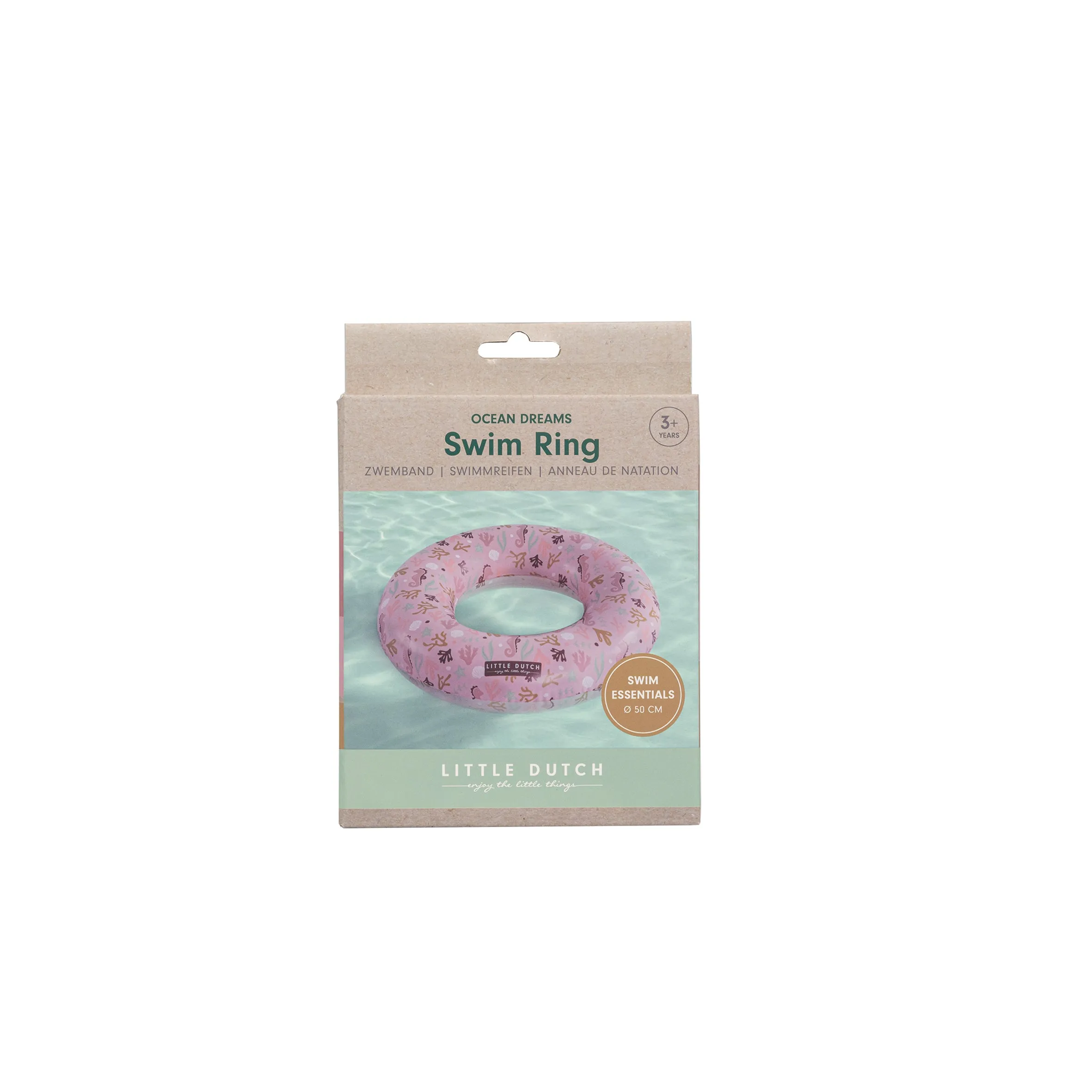 Little Dutch Swim Ring - Ocean Dreams Pink
