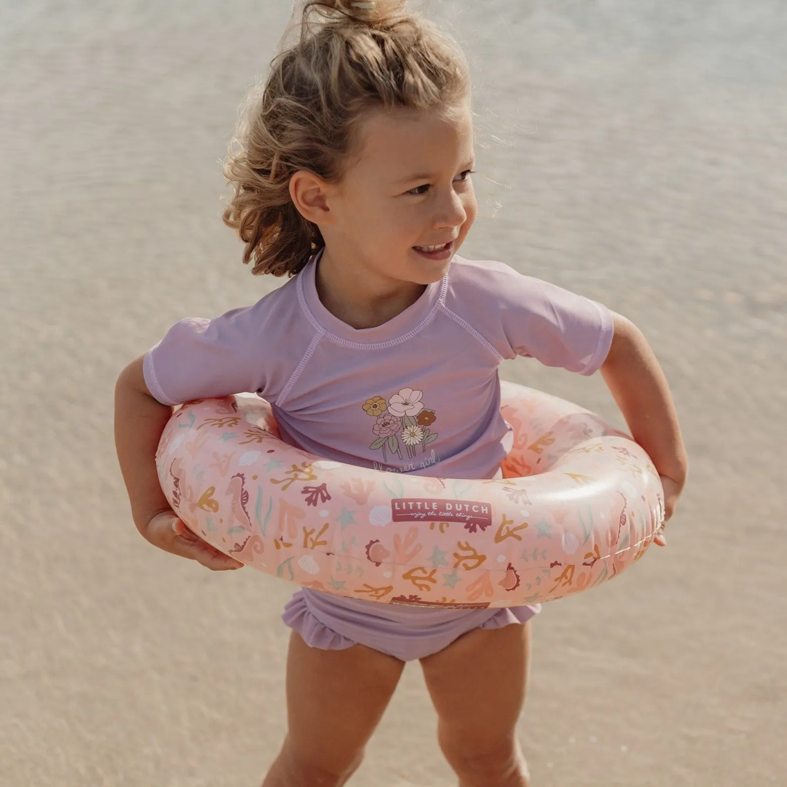 Little Dutch Swim Ring - Ocean Dreams Pink