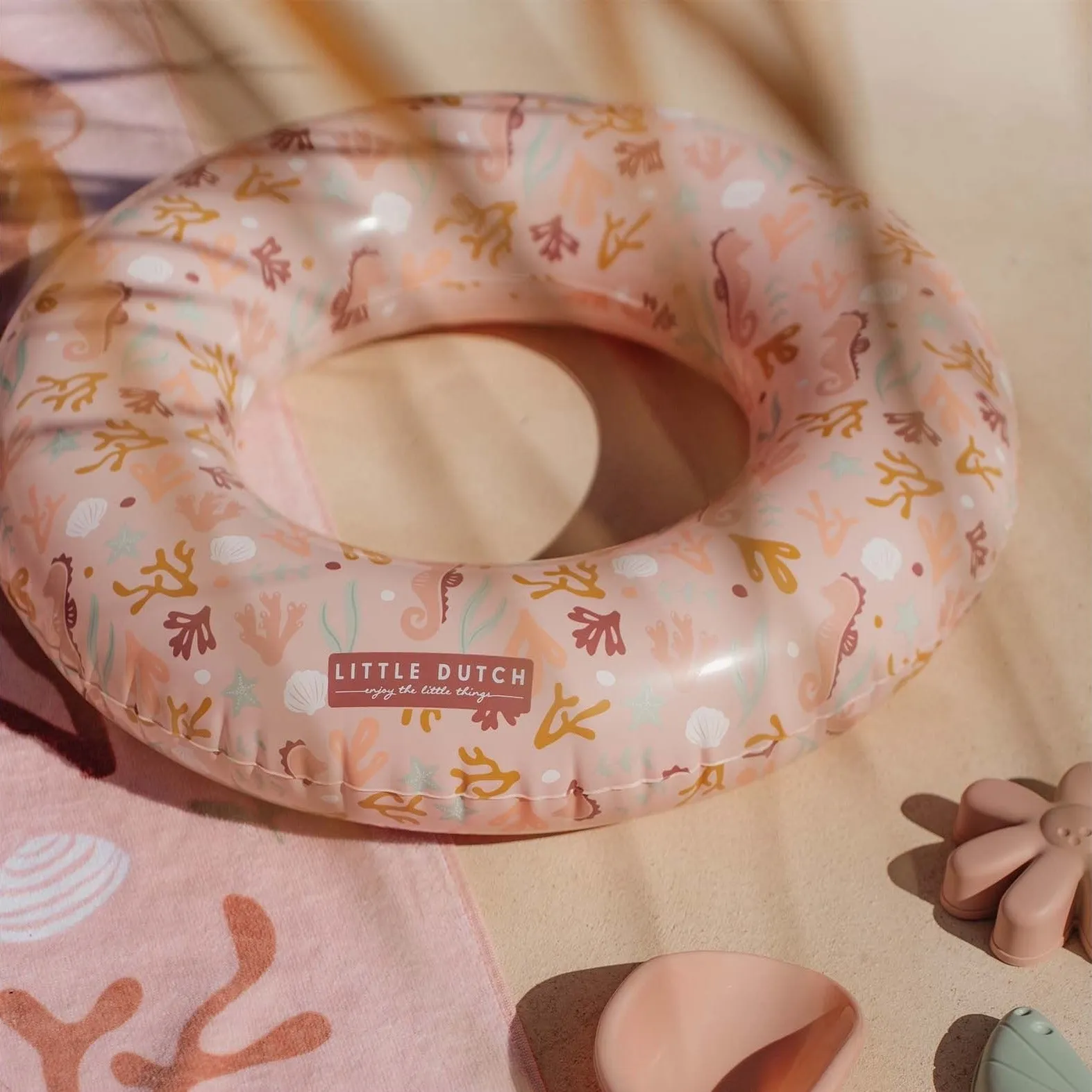 Little Dutch Swim Ring - Ocean Dreams Pink