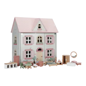 Little Dutch Wooden Dolls House With Furniture