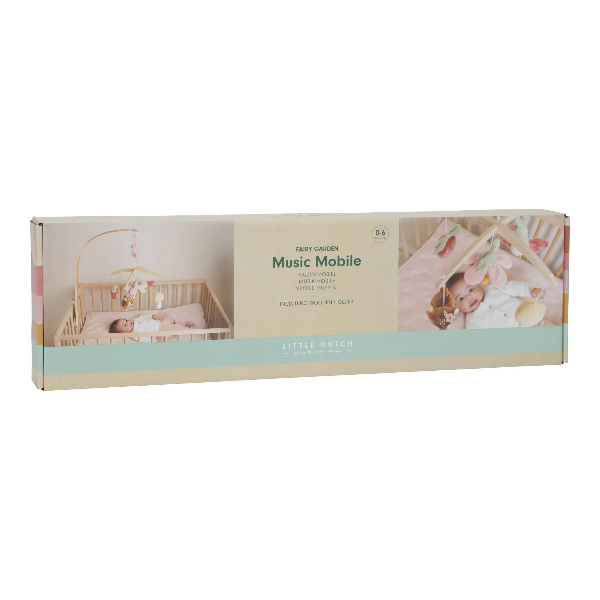 Little Dutch Wooden Music Mobile -  Fairy Garden