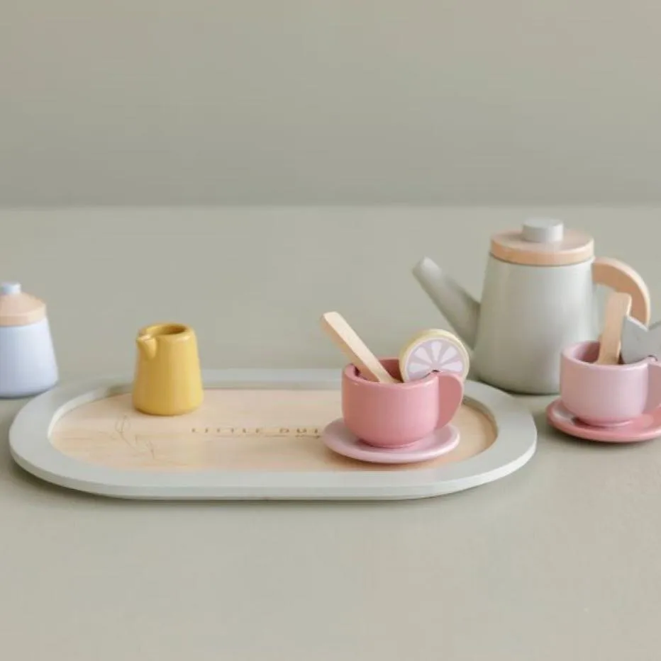 Little Dutch Wooden Tea Set