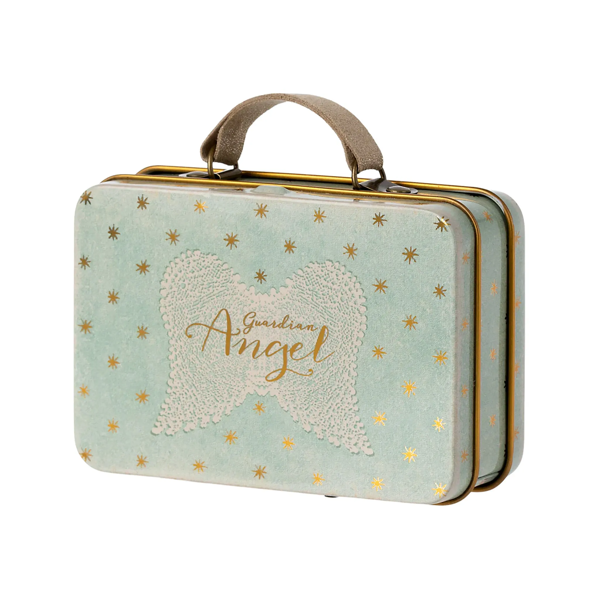 Maileg Angel Mouse In Suitcase Little Sister