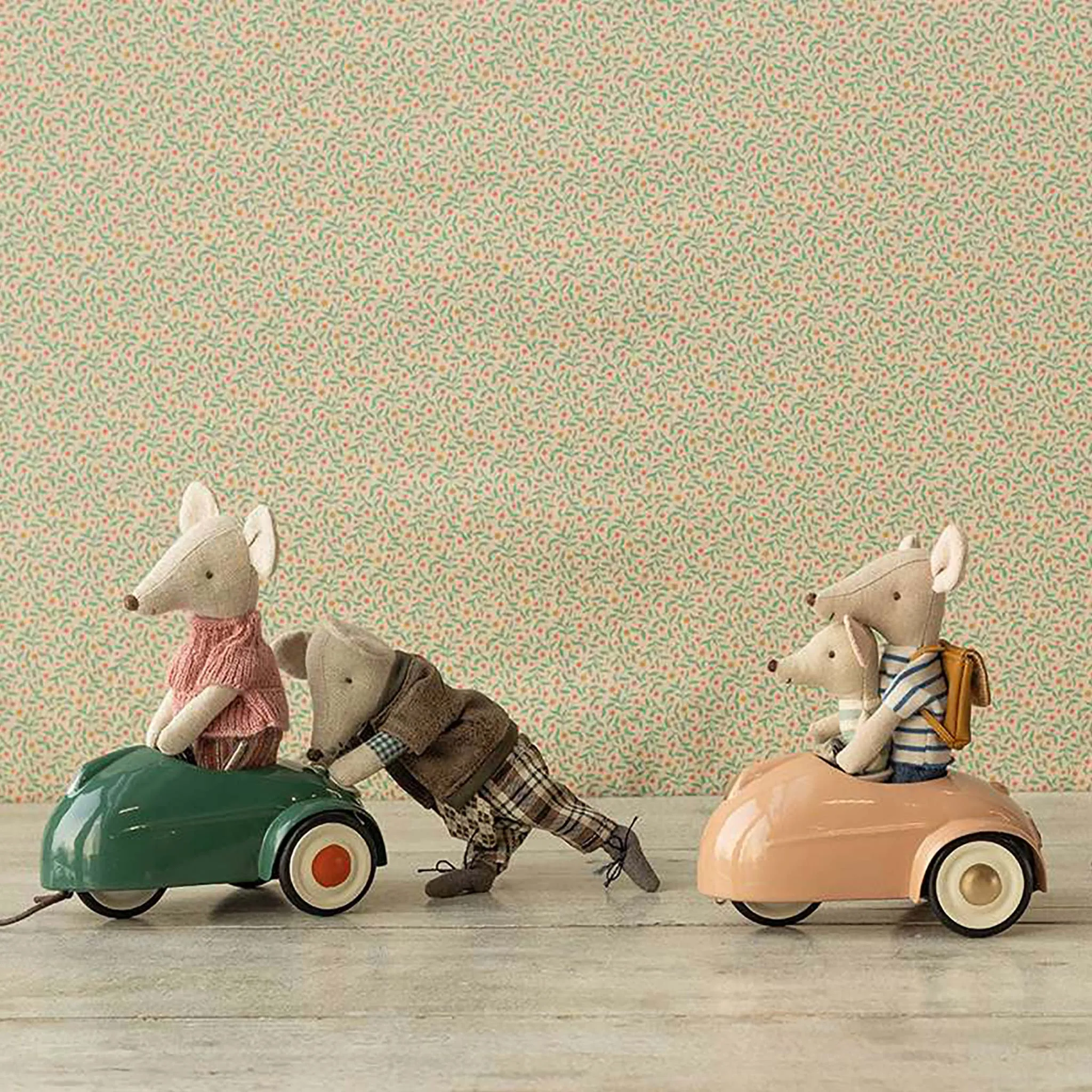 Maileg Mouse Car - Dark Green