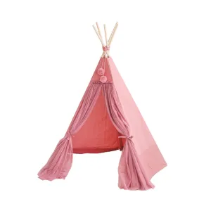 MiniCamp Fairy Teepee Play Tent With Tulle - Rose