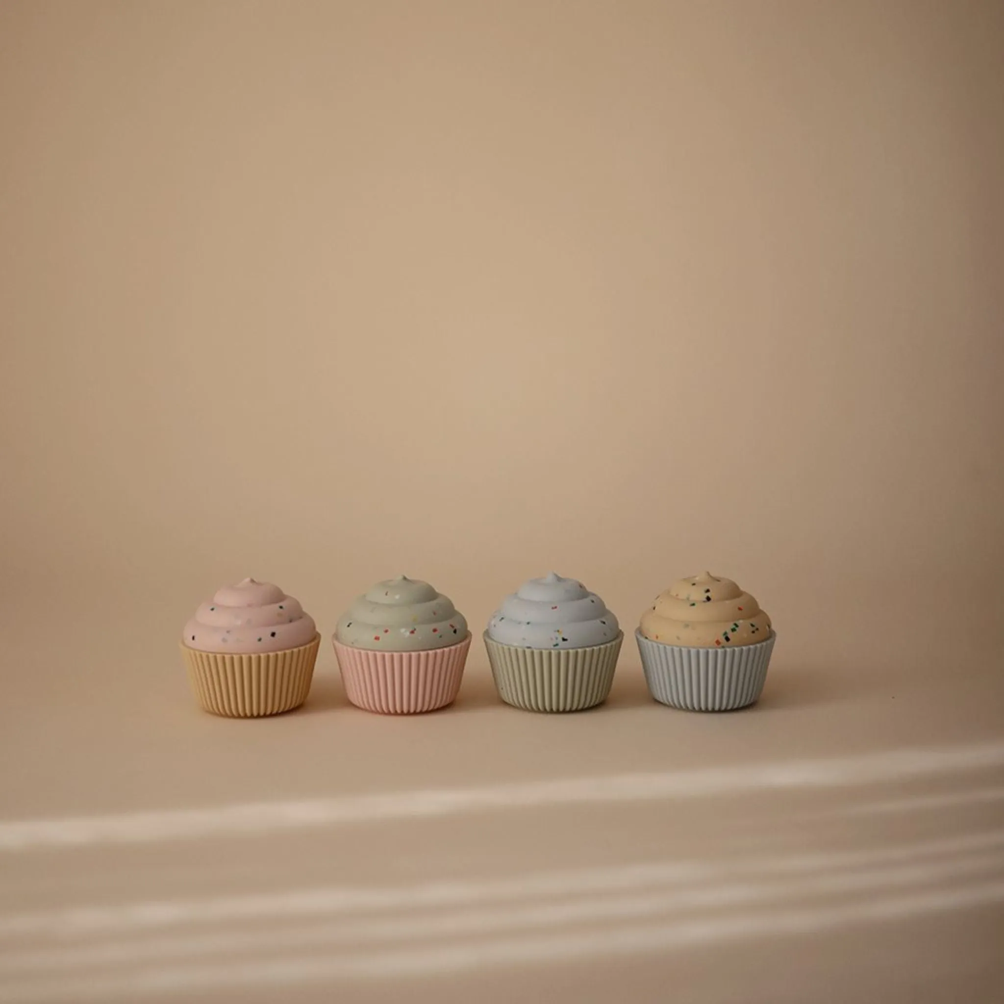 Mushie Mix And Match Cupcake Toy