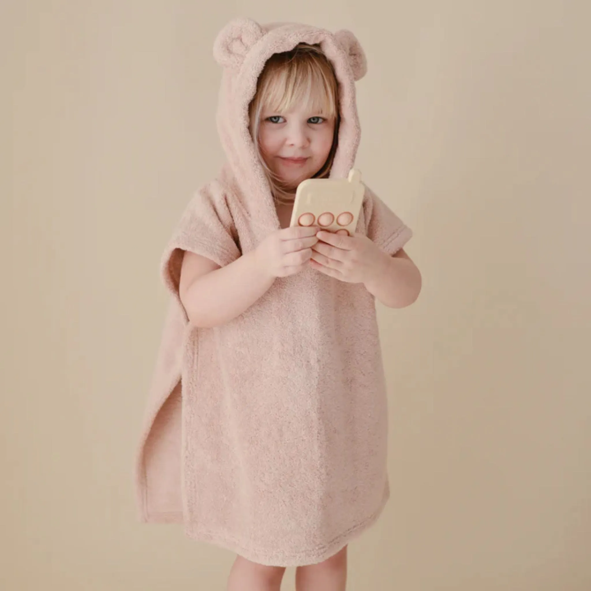 Mushie Phone Press Toy - Blush