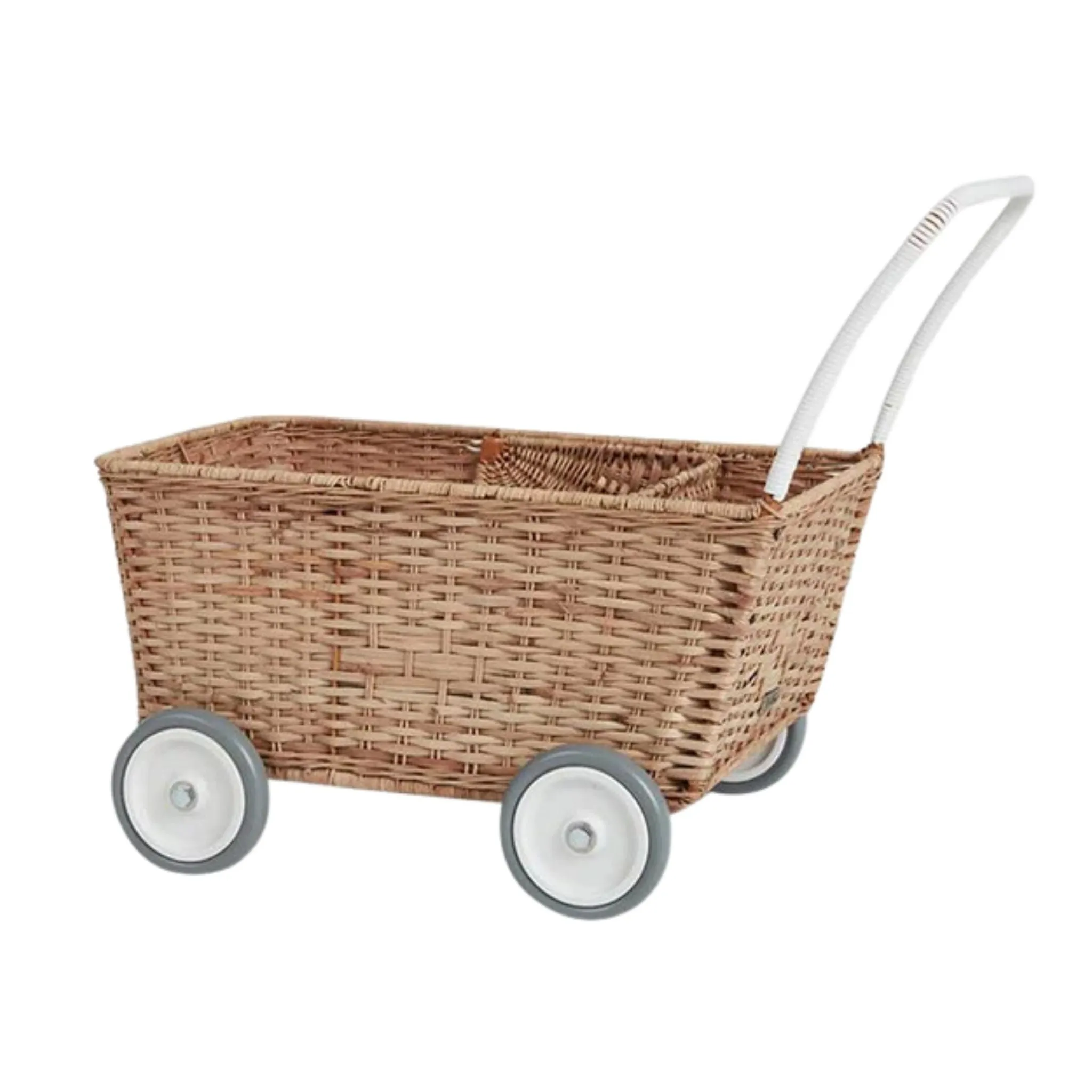 Olli Ella Rattan Strolley - Natural