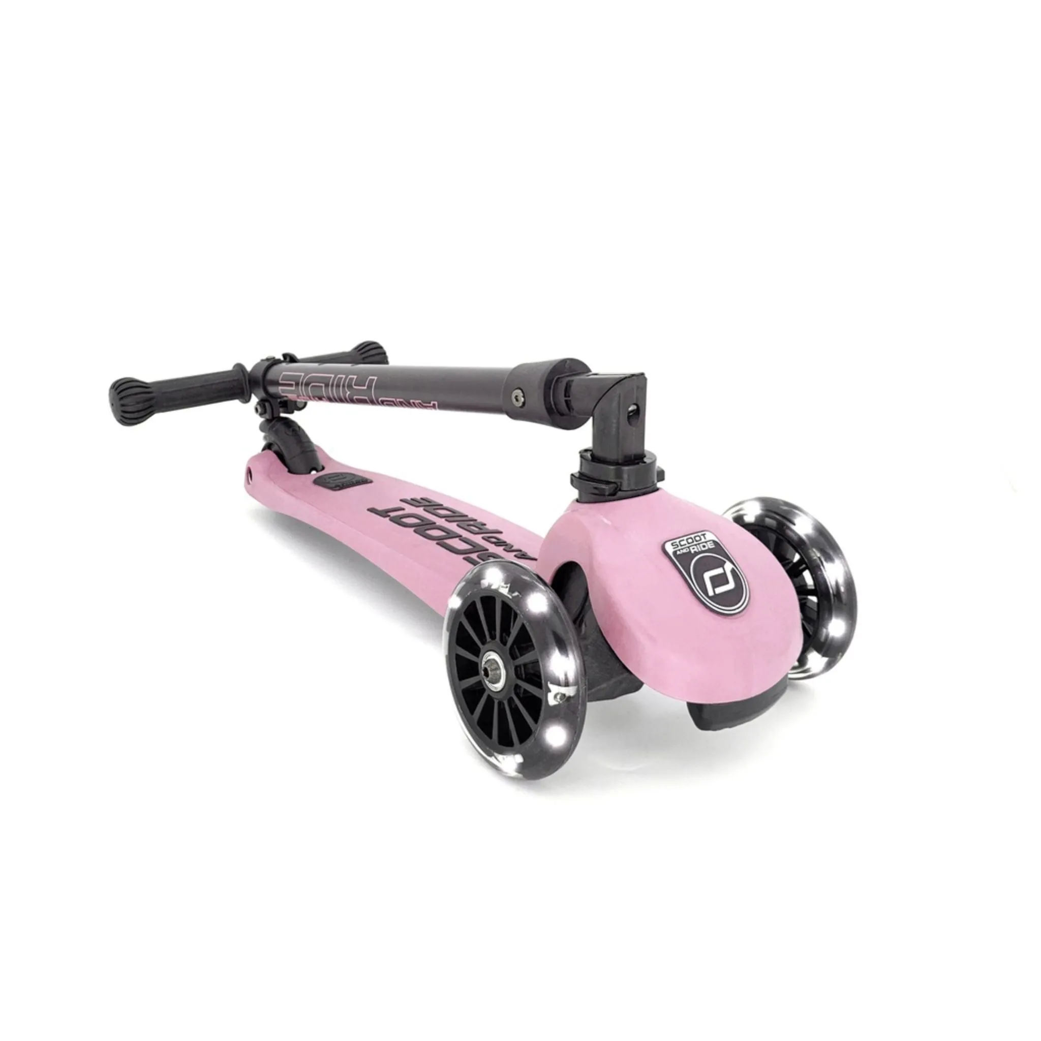 Scoot & Ride Highwaykick 3 LED Scooter - Rose