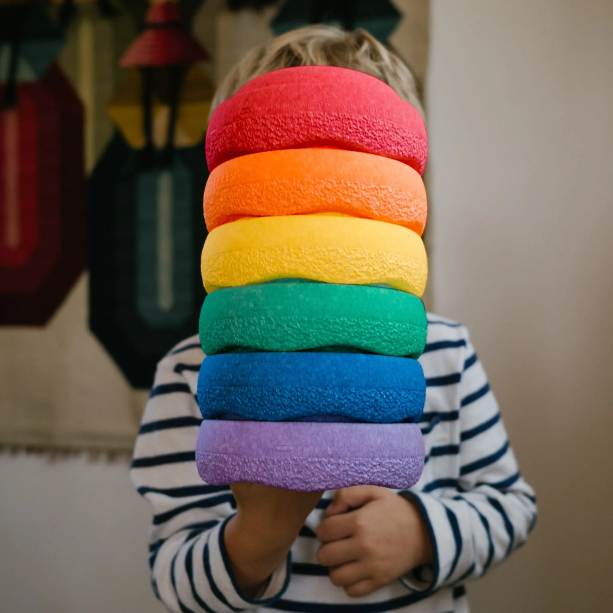 Stapelstein Mini Set of 6 - Rainbow