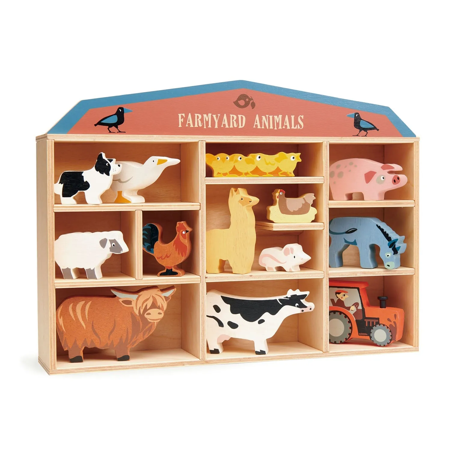 Tender Leaf Toys 13 Farmyard Animals Set