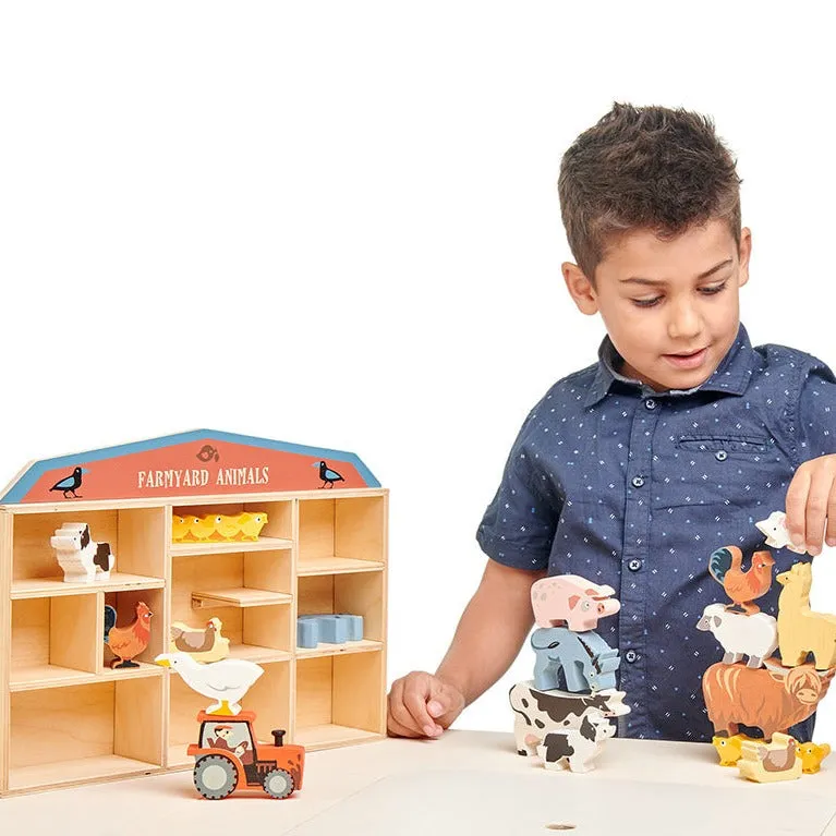 Tender Leaf Toys 13 Farmyard Animals Set