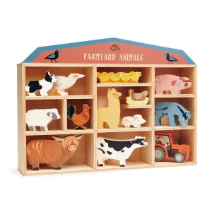 Tender Leaf Toys 13 Farmyard Animals Set