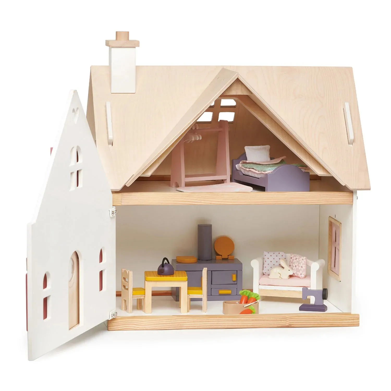 Tender Leaf Toys Cottontail Cottage & Doll Bundle