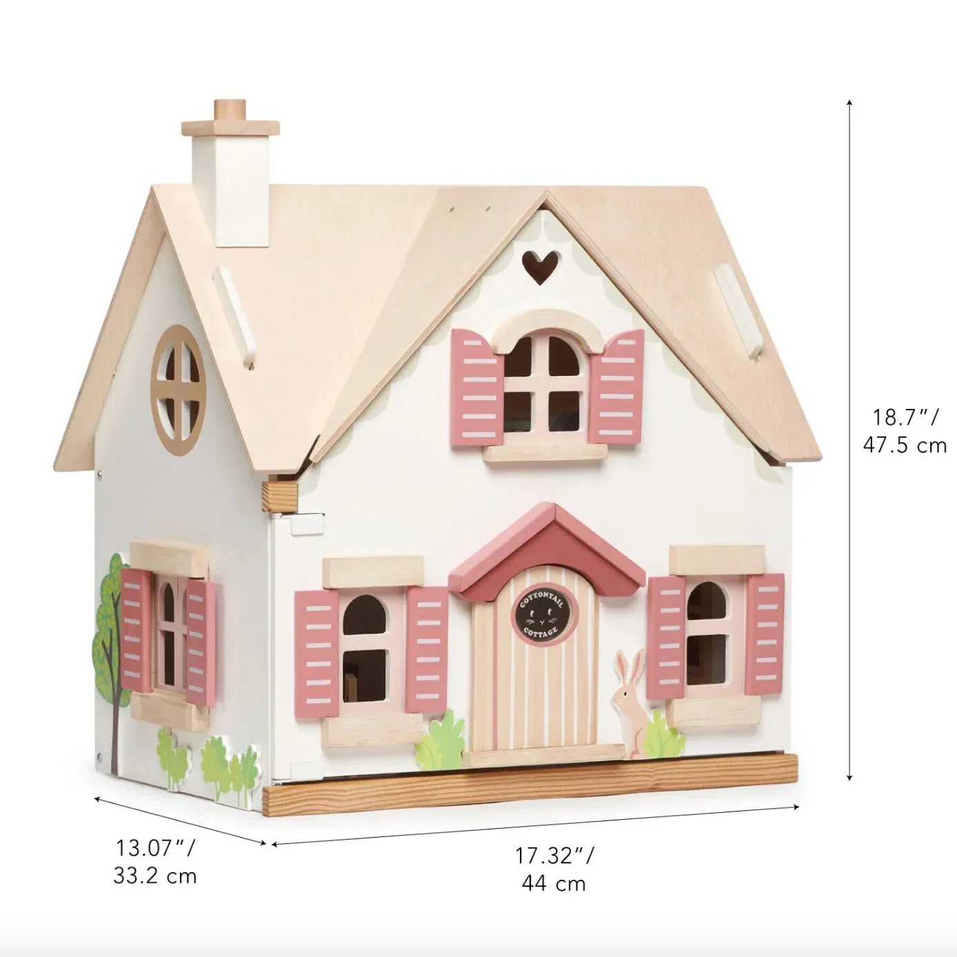 Tender Leaf Toys Cottontail Cottage & Doll Bundle