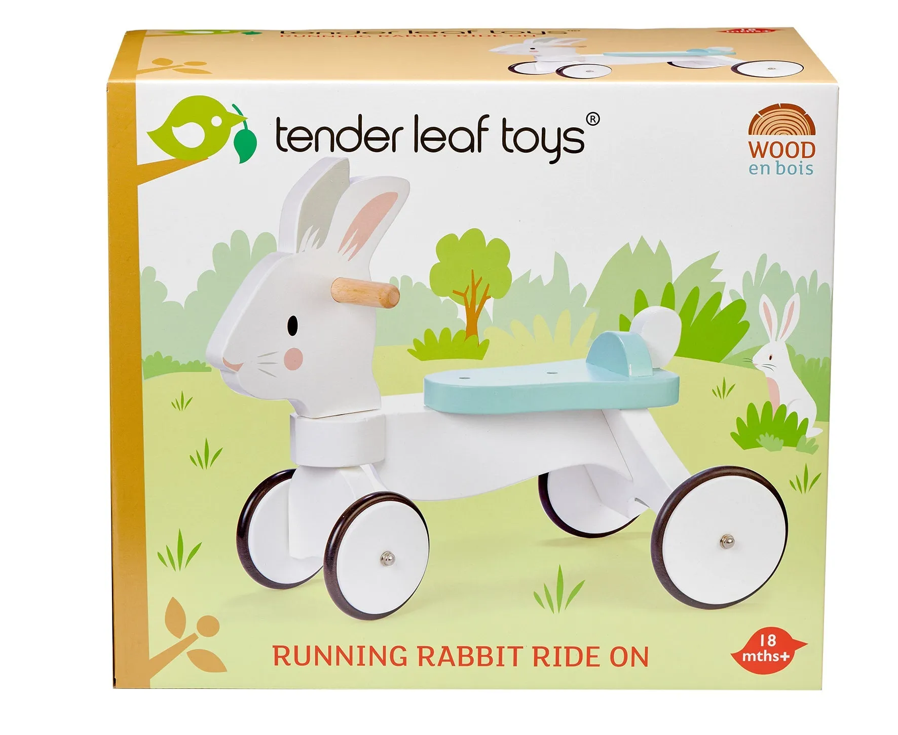 Tender Leaf Toys Running Rabbit Ride On