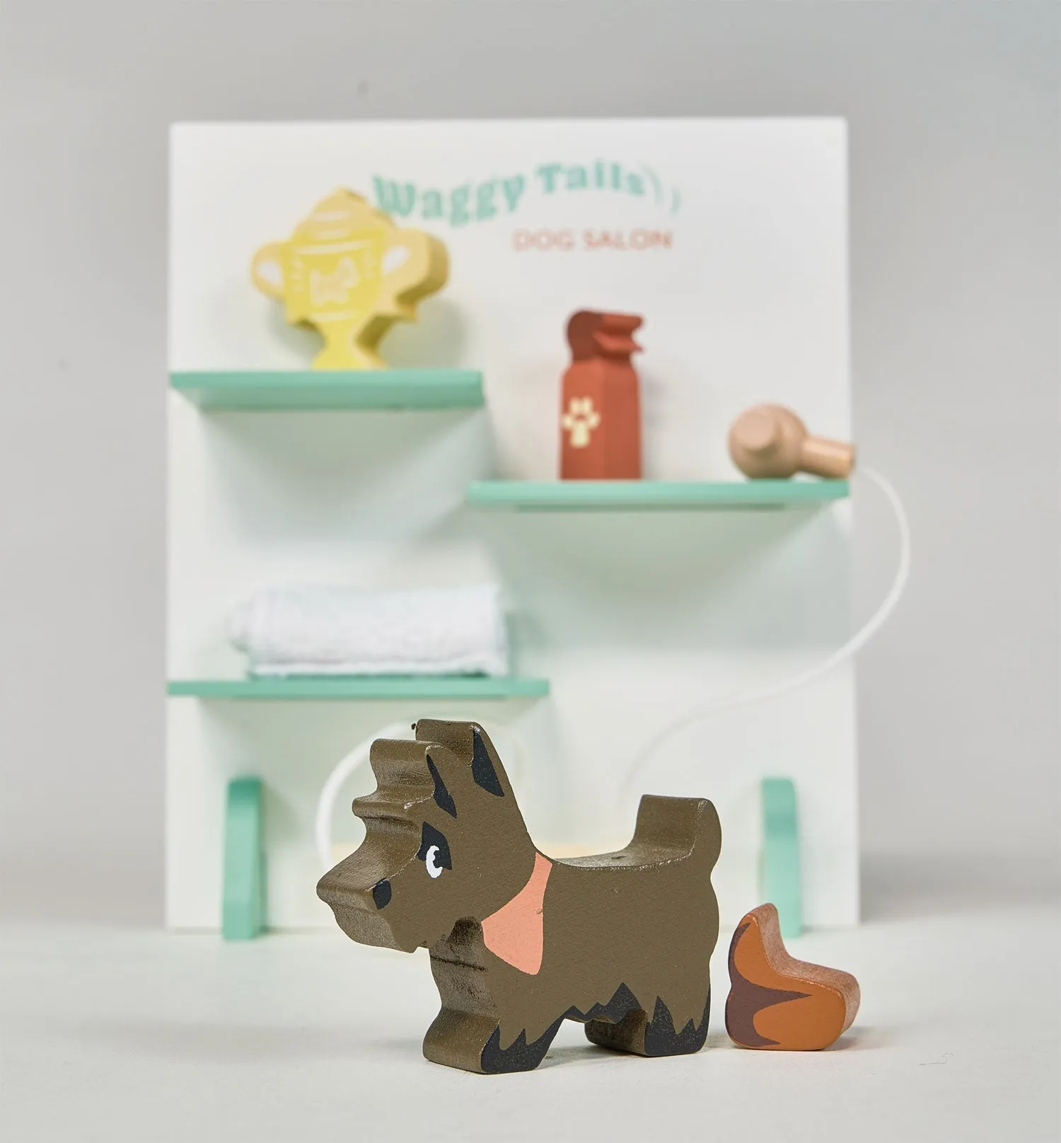 Tender Leaf Toys Waggy Tails Wooden Dog Salon