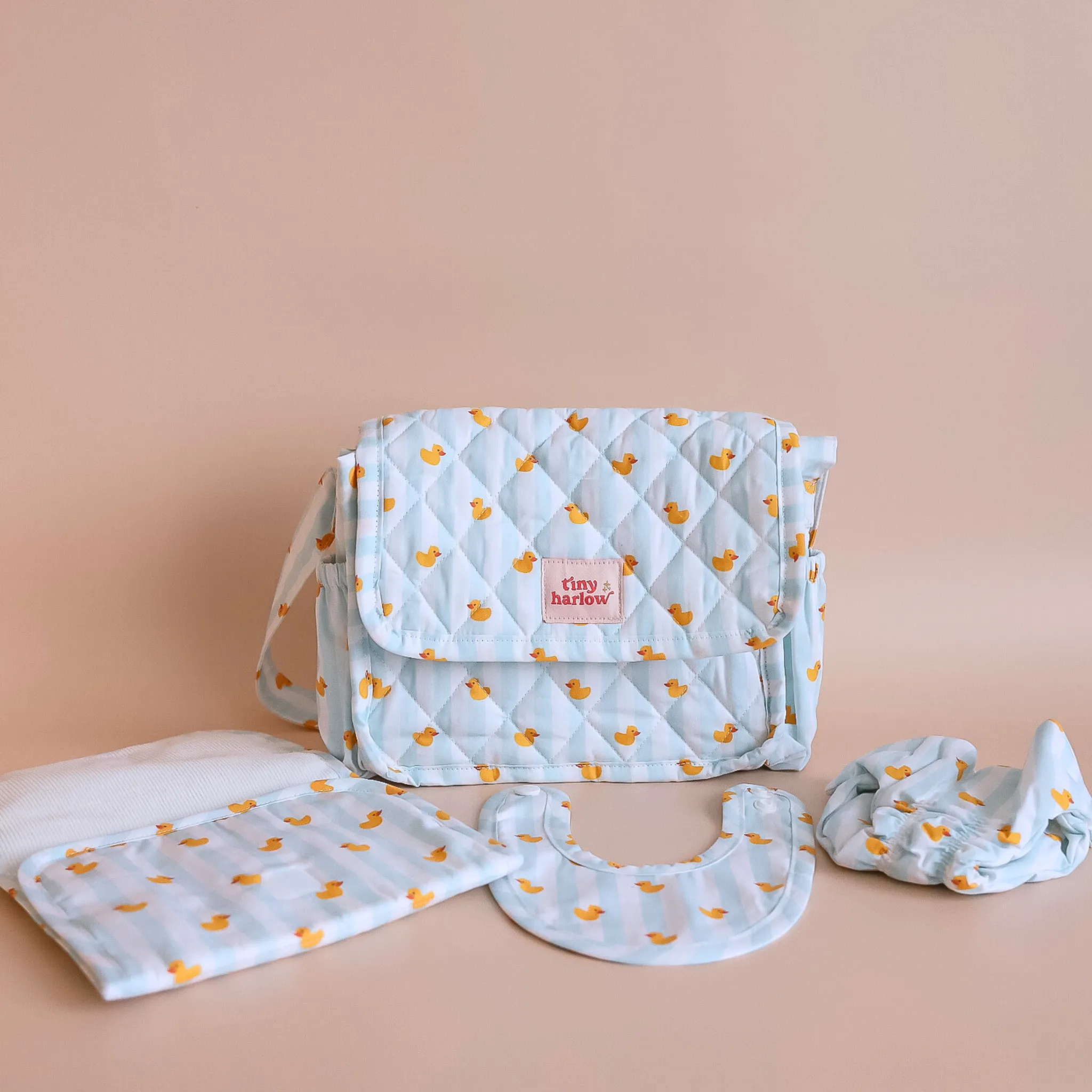 Tiny Harlow Tiny Nurturers Set - Blue Ducky