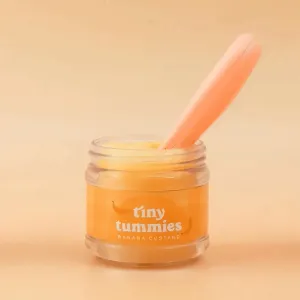 Tiny Harlow Tiny Tummies - Banana Custard Food Jar & Spoon Set