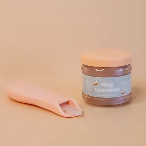 Tiny Harlow Tiny Tummies - Coconut Yogurt Jar & Spoon Set