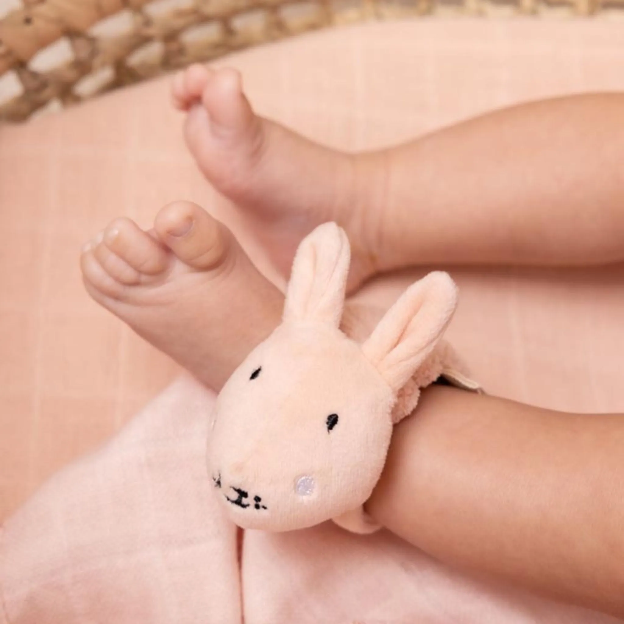 Trixie Wrist Rattle - Mrs. Rabbit